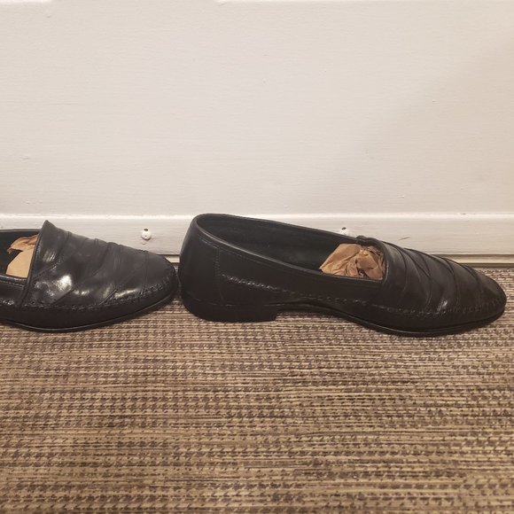 GIORGIO BRUTINI "LE GLOVE" SLIP ON LOAFER DRESS SHOES with NO TASSELS - MEN'S 8D - Picture 4 of 16